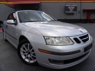 9-3 convertible*drivers pkg*xenons*wood wheel*serviced*carfax cert*we finance*fl