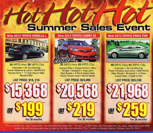 BRAND NEW 2013 TOYOTA PRIUS  SALE! $21968 OR 60 MOS 0%! SAVE CASH AND GAS* CALL!, US $21,968.00, image 3