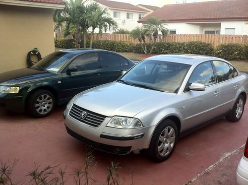 Silver 2002 passat-needs new engine.