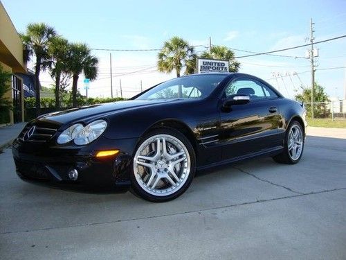 2008 mercedes-benz sl55 amg base convertible 2-door 5.5l