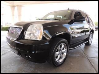 2007 gmc yukon denali awd 4dr   black leather