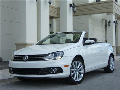 2012 volkswagen eos cab 7k miles one owner