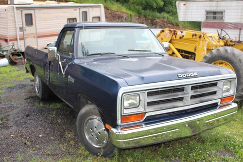 1990 dodge ram d250 5.2l manual std cab long bed