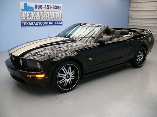 We finance!!!  2008 ford mustang gt premium convertible 5 speed nav xenon 20 rim