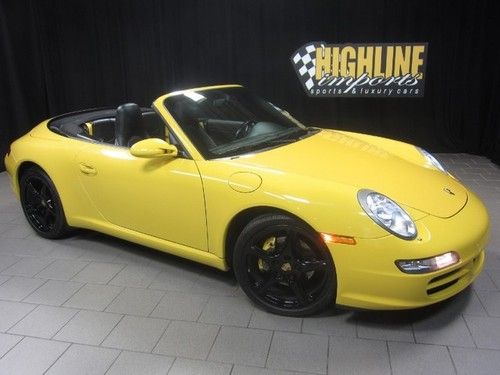 2006 porsche 911 cabriolet, 6-speed manual, navigation, only 29k miles!!