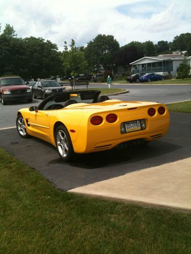 2001 Chevrolet Corvette Base Convertible 2-Door 5.7L, US $25,500.00, image 4