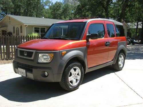 2004 honda element ex sport utility 4-door 2.4l all wheel drive 5 speed