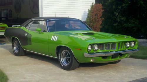 1971 plymouth cuda #'s matching big block