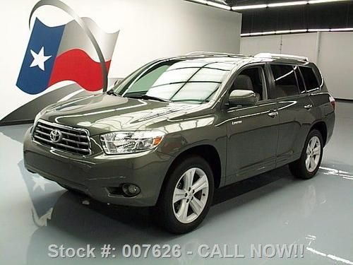 2010 toyota highlander ltd sunroof rear cam 19's 31k mi texas direct auto