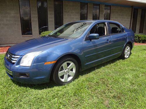 2009 ford fusion sel_2.3l_moon_rear spoiler_6 dics cd mp3_clear title_no reserve