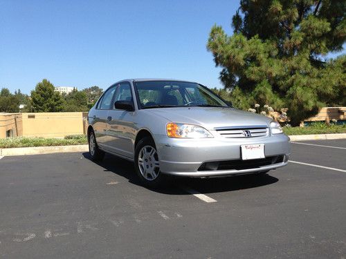 2001 honda civic 4dr sdn lx auto power locks power windows clean carfax