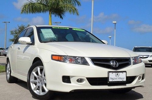 06 tsx, auto, low miles, very clean 1-owner florida car! free shipping!