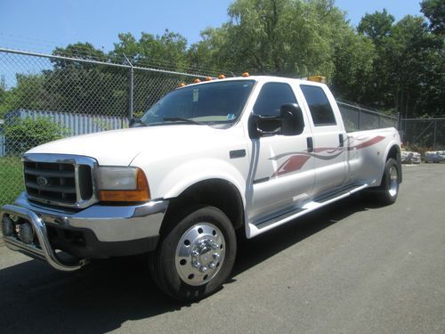2000 ford f550 4 door crew cab/fontaine conversion 7.3 turbo diesel automatic