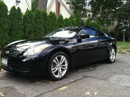 2009 infiniti g37x coupe awd w/nav