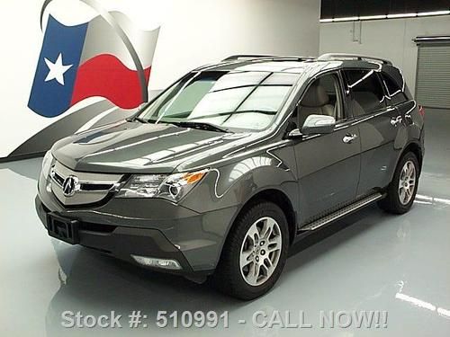 2008 acura mdx tech sh-awd sunroof nav dvd rear cam 61k texas direct auto