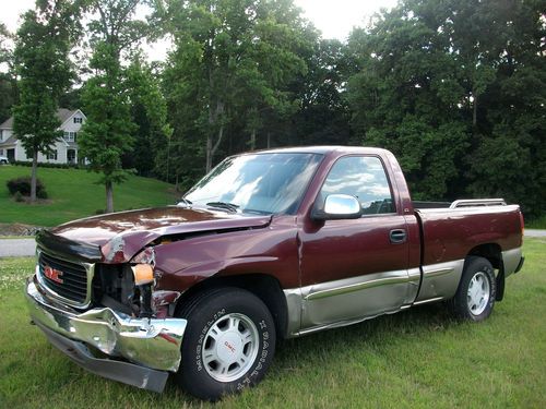 1999 gmc sierra 1500 slsalvage damage rebuildable