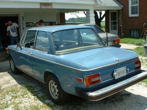 1974 bmw 2002 sunroof, 67892 miles, barn find (sort of)