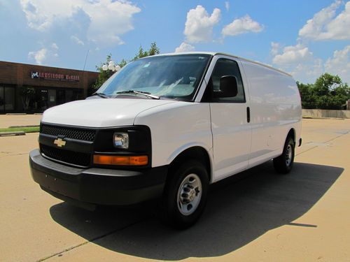 2010 chevy express 2500 hd cargo van 4.8l v8 power everything