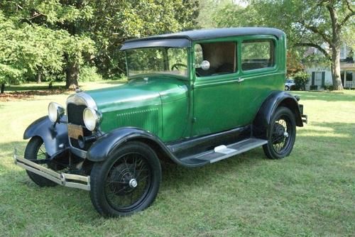 1929 ford model a tudor