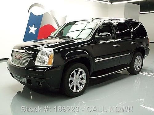 2010 gmc yukon denali sunroof nav dvd rear cam 20's 42k texas direct auto
