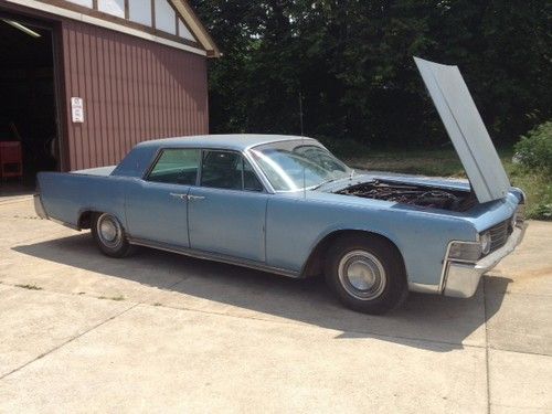 1965 lincoln continental all original