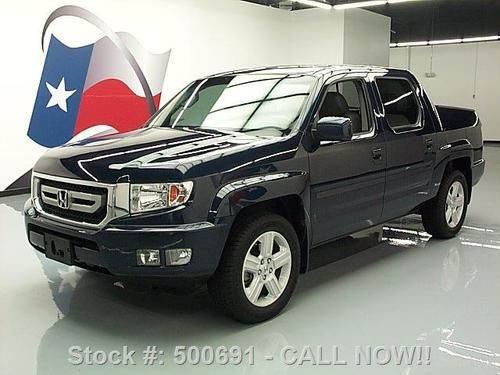 2009 honda ridgeline rtl crew 4x4 leather sunroof 56k texas direct auto