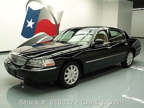 2010 lincoln town car signature ltd htd leather 45k mi texas direct auto