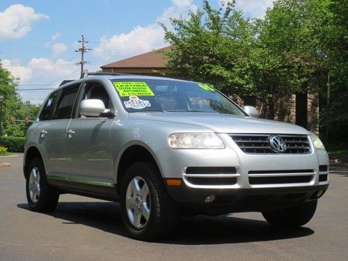 2005 volkswagen touareg 3.2l v6 engine awd &lt;1-owner&gt; &lt; no reserve&gt; leather  look