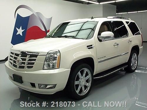 2008 cadillac escalade ultra sunroof nav rear cam 22's! texas direct auto