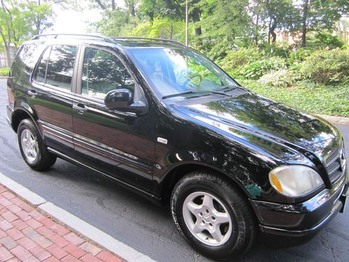 2001 mercedes-benz ml320 base sport utility 4-door 3.2l - no reserve!!!