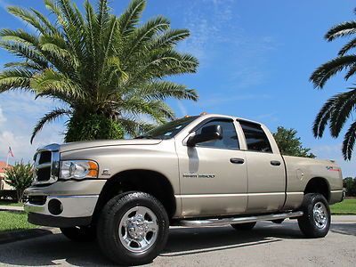 2004 dodge ram 2500 quad cab 4x4 cummins diesel nice florida truck low reserve