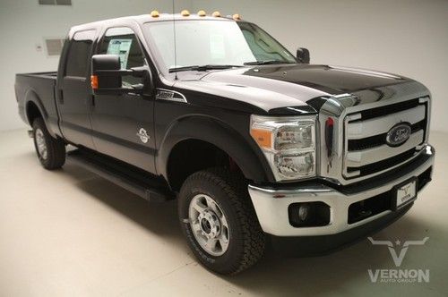 2013 xlt texas edition crew 4x4 fx4 trailer tow package adobe cloth v8 diesel