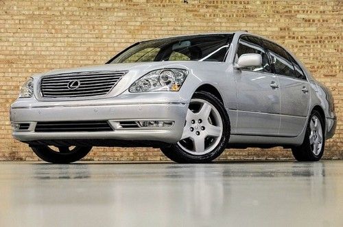 2005 lexus ls430! modern luxury! navigation! rear camera! smart access! clean!