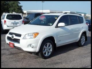 09 rav 4 limited v6 alloys fogs traction 1 owner 100k mile warranty certified