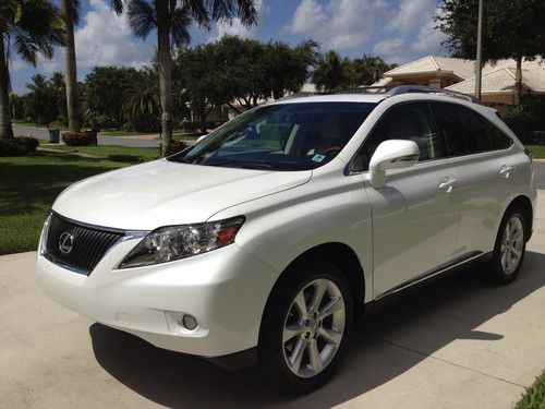 2010 lexus rx350 fwd premium sport utility 4-door 3.5l