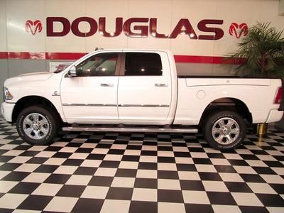 2013 ram 3500 limited crew cab diesel 4x4 20"wheels rambox loaded