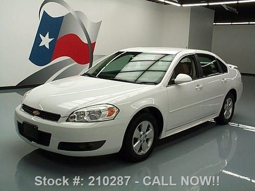 2010 chevy impala lt sunroof htd leather spoiler 45k mi texas direct auto