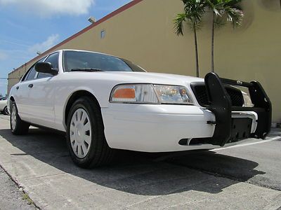 P71 crown vic police interceptor *palm beach sheriff car* 4 new goodyear eagles