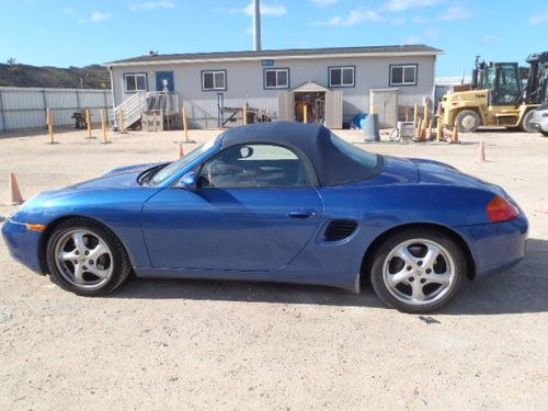 1999 porsche boxster convertible 2.5l *** very low miles *** (69.8 k)