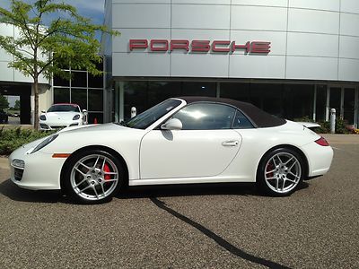2009 porsche 911 c4s cabriolet pdk automatic certified full leather