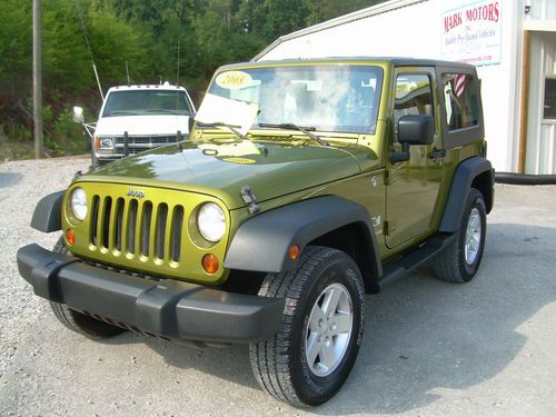 2008 jeep wrangler x sport 4x4 2-door hardtop ready to go!!!!