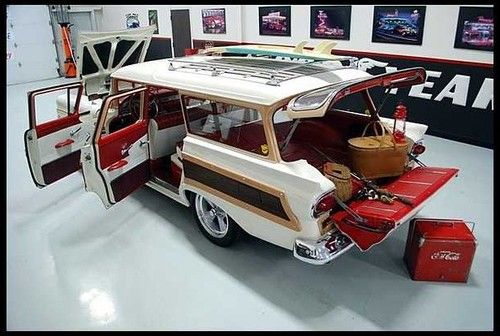 1958 ford country squire surf wagon