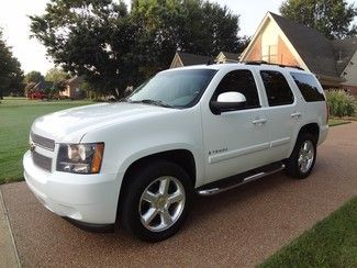 Arkansas-owned, nonsmoker, ltz 4x4, tv/dvd, sunroof, htd quads, perfect carfax!