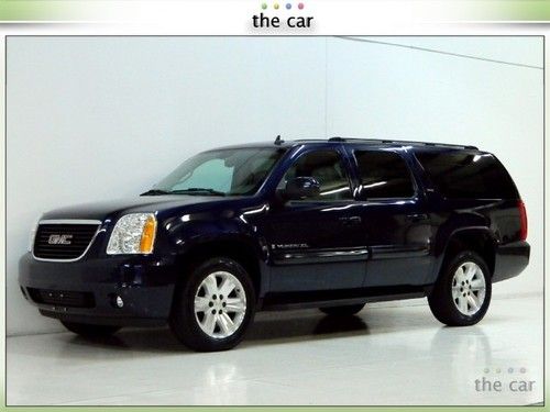 07 yukon xl slt 4x4 dvd/tv moonroof heated leather 8 pass 20s pristine suburban