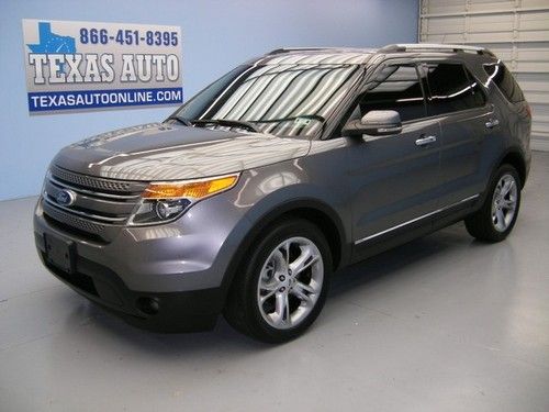 We finance!!!  2013 ford explorer limited flex fuel heated leather texas auto