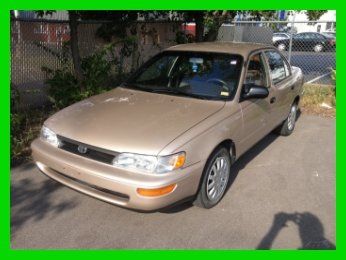 1995 toyota corolla - great condition - low miles - won't last long - bid now!