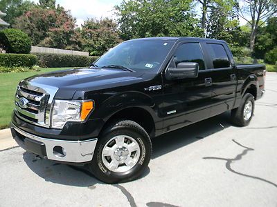 12 f150 xupercrew xlt 4x4 eco-boost v6 factory warranty  *like new*