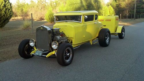 1931 model a coupe / hot rod / street rod / custom coke trailer