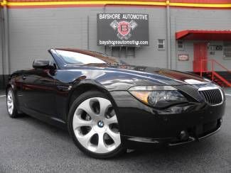 650i conv*sport*premium*heated seats*nav*carfax cert*1 owner*we finance*fla