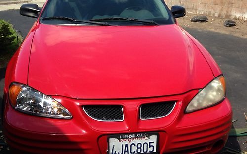 2000 pontiac grand am se sedan 4-door 2.4l